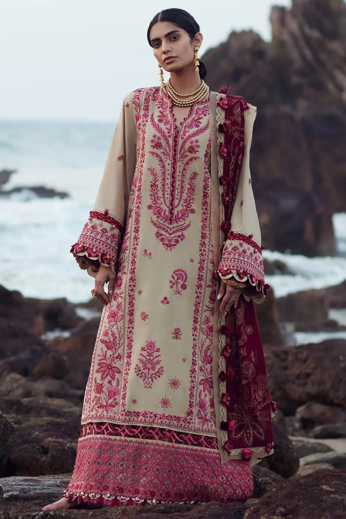 Elan | Winter 23 | LARAH (EW23-02) - by - Libasekhas UK - Registered Vendor of : Elan - 100% Original Designer Dresss