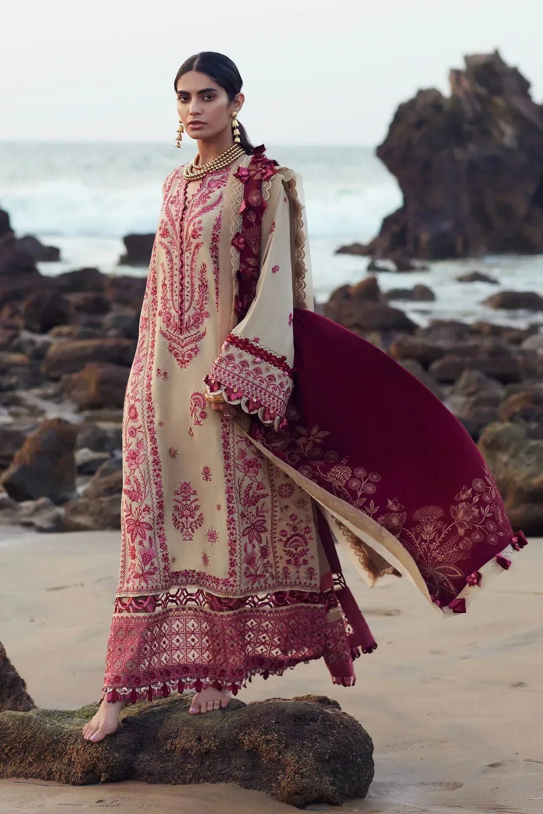 Elan | Winter 23 | LARAH (EW23-02) - by - Libasekhas UK - Registered Vendor of : Elan - 100% Original Designer Dresss