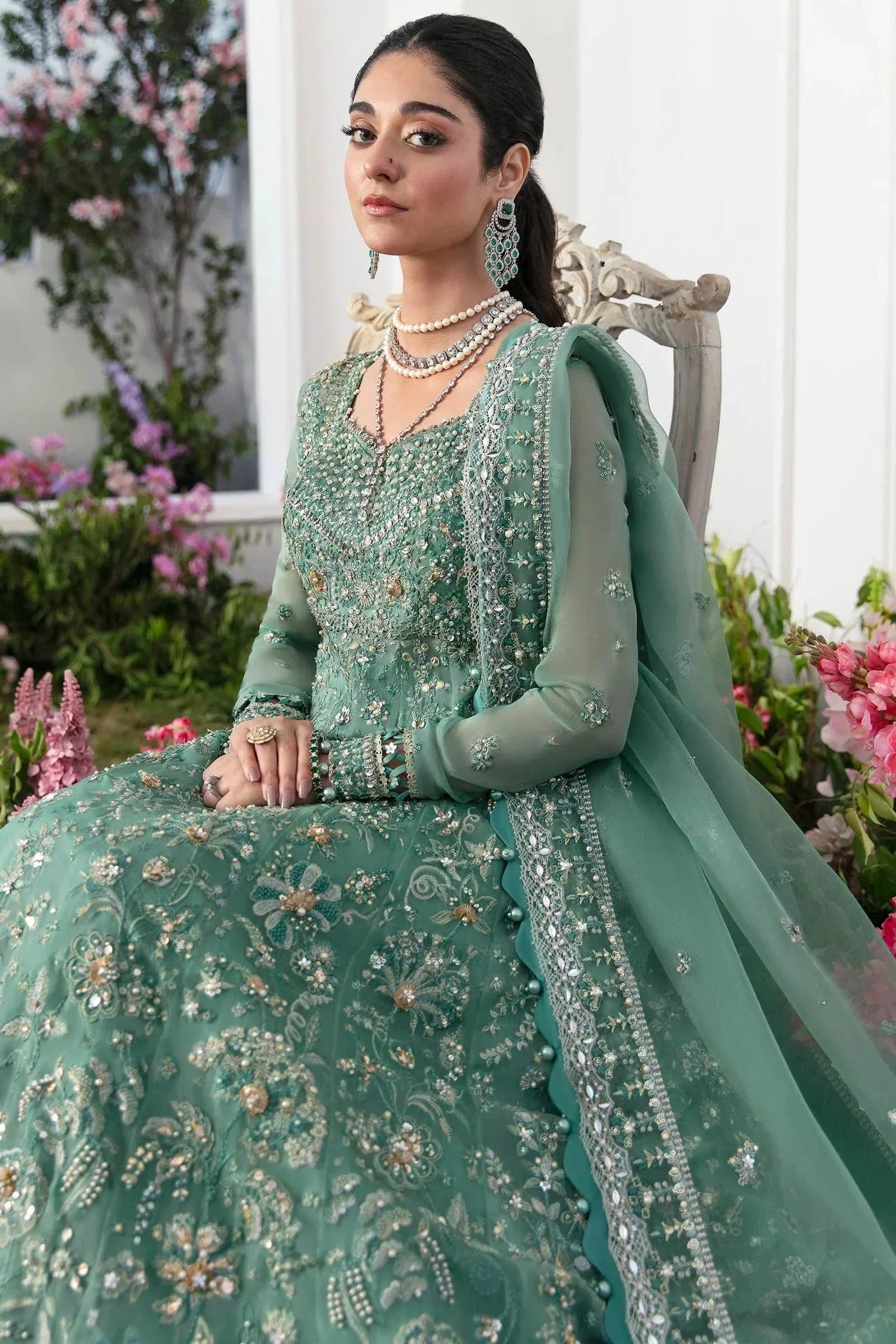 Zaha | Gossamer Formals 23 | MELTEM (ZC23-07) - by - Libasekhas UK - Registered Vendor of : Zaha - 100% Original Designer Dresss