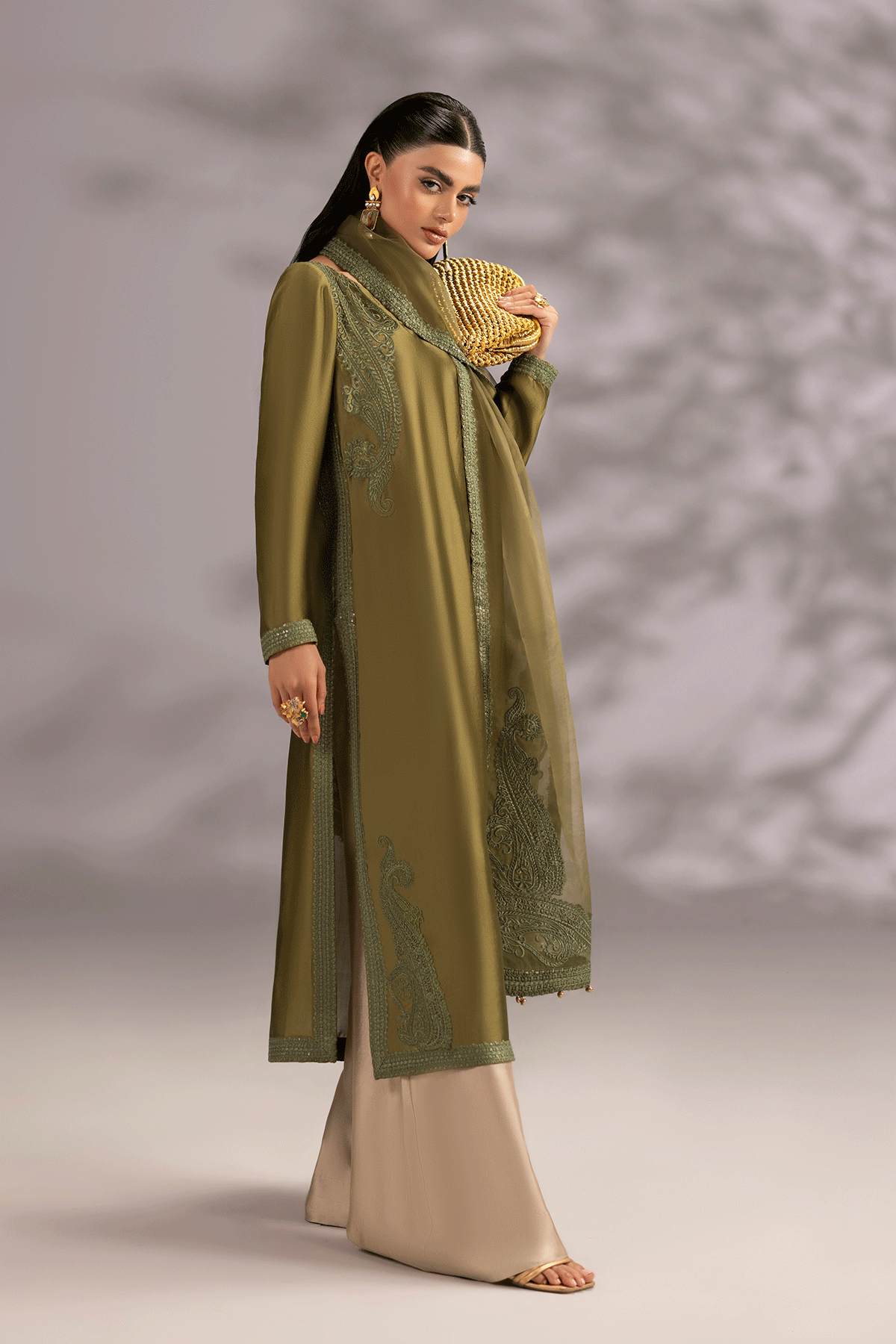 Erum Khan | Summer Whisper | Icon Lady - by Libasekhas UK - Registered Vendor of : Erum Khan - 100% Original Designer Dress