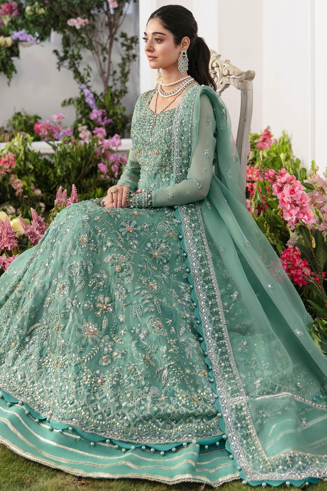 Zaha | Gossamer Formals 23 | MELTEM (ZC23-07) - by - Libasekhas UK - Registered Vendor of : Zaha - 100% Original Designer Dresss