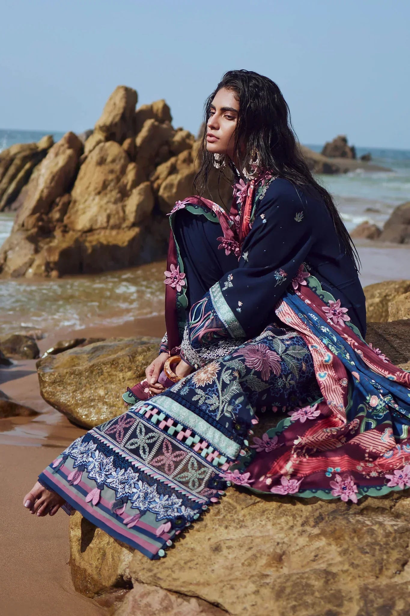 Elan | Winter 23 | DARIEN (EW23-06) - by - Libasekhas UK - Registered Vendor of : Elan - 100% Original Designer Dresss
