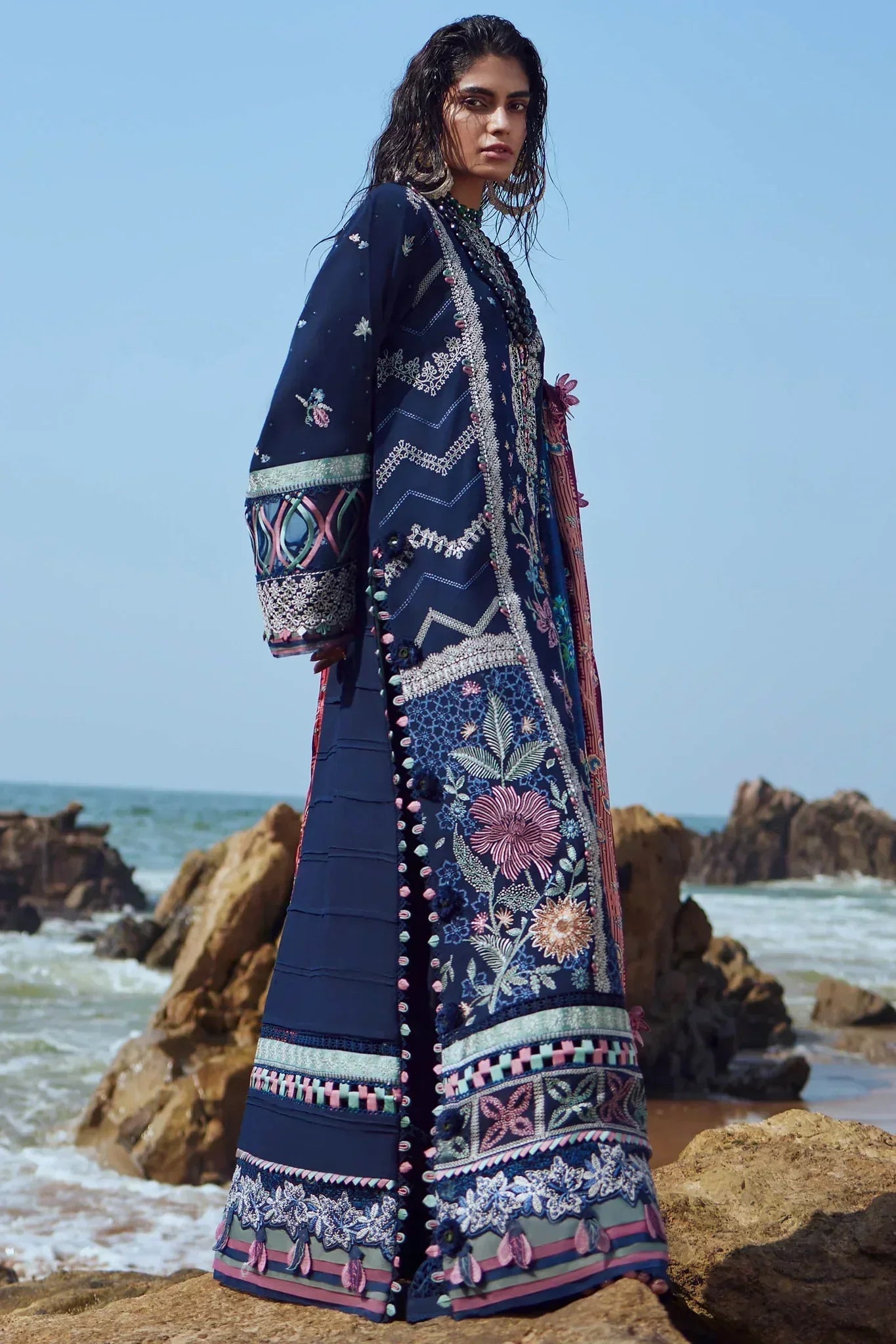 Elan | Winter 23 | DARIEN (EW23-06) - by - Libasekhas UK - Registered Vendor of : Elan - 100% Original Designer Dresss