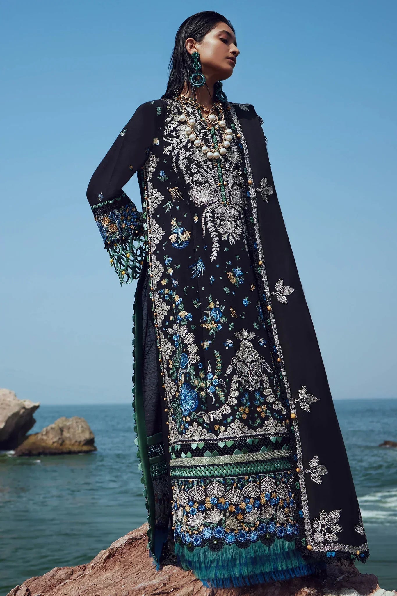 Elan | Winter 23 | AYANNA (EW23-09) - by - Libasekhas UK - Registered Vendor of : Elan - 100% Original Designer Dresss