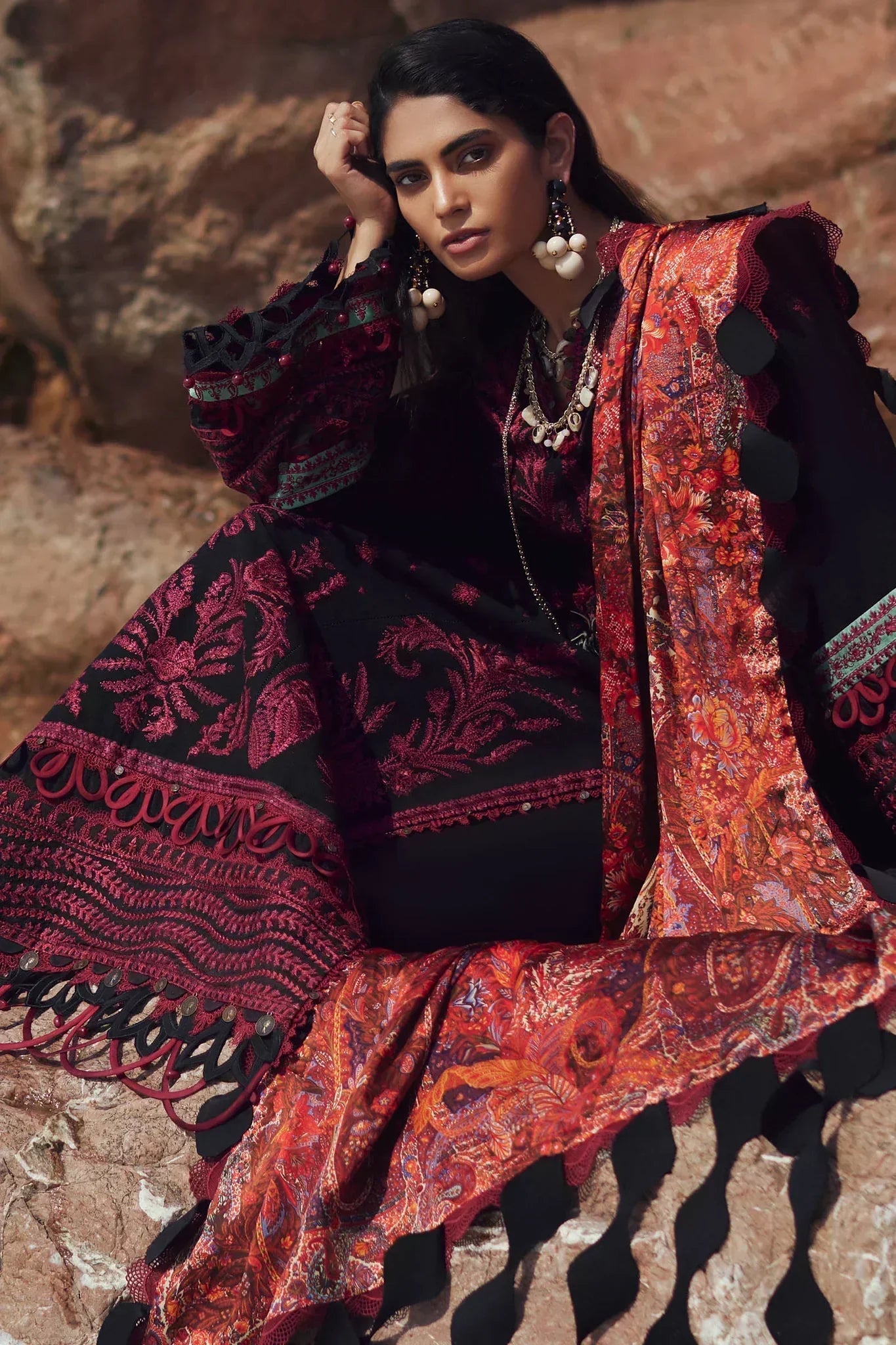 Elan | Winter 23 | MEDEA (EW23-10) - by - Libasekhas UK - Registered Vendor of : Elan - 100% Original Designer Dresss