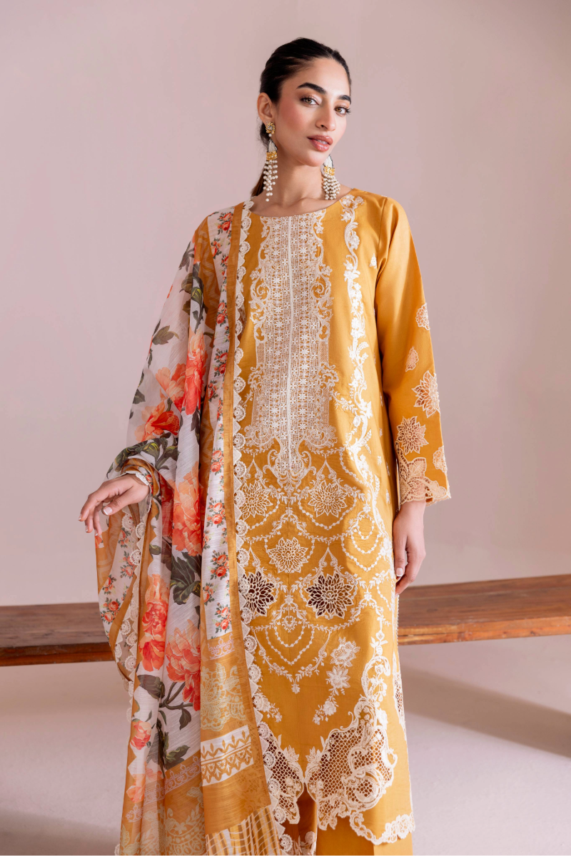 Manara | Mgrolia Garden 25 | MARYGOLD - by - Libasekhas UK - Registered Vendor of : Manara - 100% Original Designer Dresss