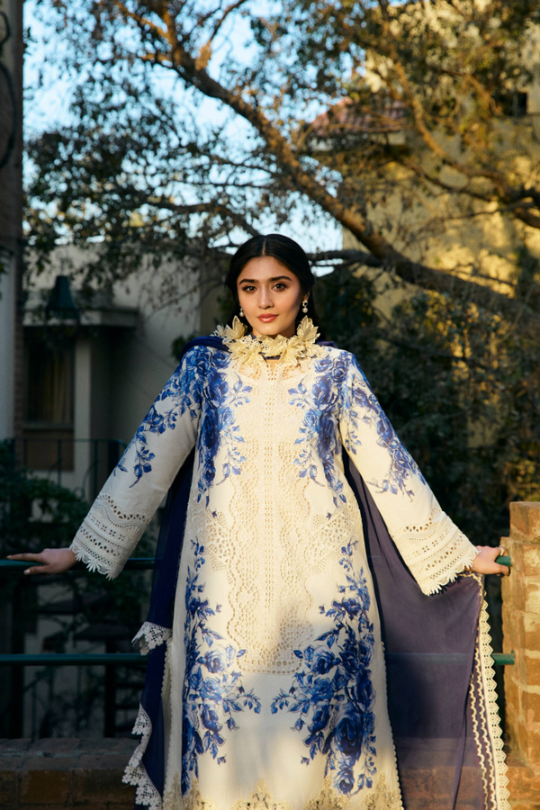 Manara | Vintage Flora 25 | DURR-E-FISHAN - by - Libasekhas UK - Registered Vendor of : Manara - 100% Original Designer Dresss