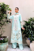 Manara | Mgrolia Garden 25 | AZURE - by - Libasekhas UK - Registered Vendor of : Manara - 100% Original Designer Dresss
