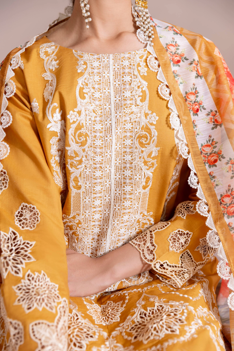 Manara | Mgrolia Garden 25 | MARYGOLD - by - Libasekhas UK - Registered Vendor of : Manara - 100% Original Designer Dresss