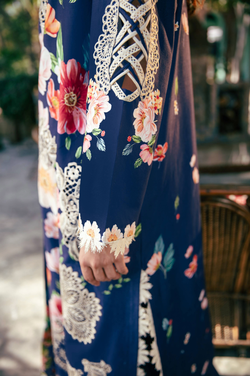 Manara | Vintage Flora 25 |JARDINE - by - Libasekhas UK - Registered Vendor of : Manara - 100% Original Designer Dresss