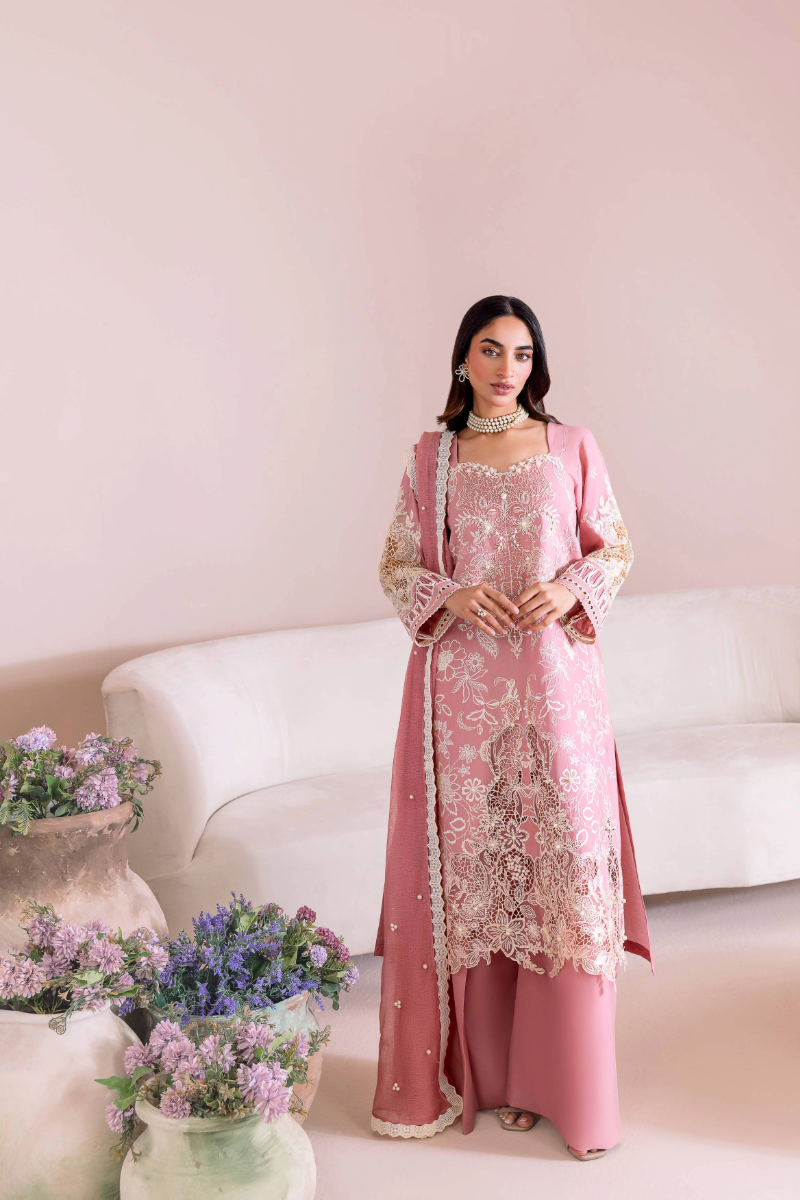 Manara | Mgrolia Garden 25 | TEAROSE - by - Libasekhas UK - Registered Vendor of : Manara - 100% Original Designer Dresss