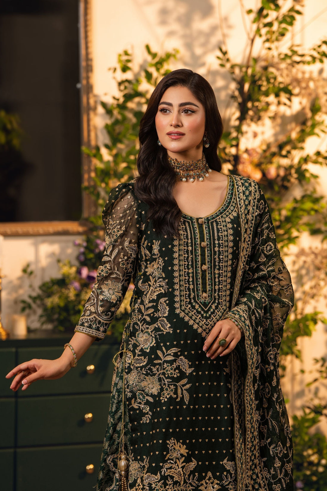 Hemstitch | Festive Edition 24 | Heer - by - Libasekhas UK - Registered Vendor of : Hemstitch - 100% Original Designer Dresss