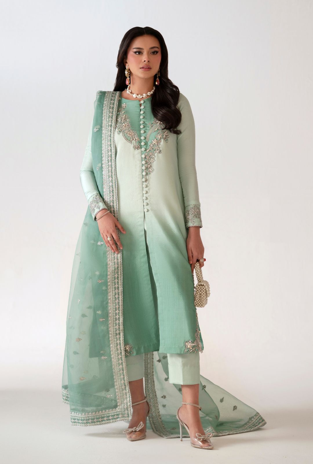 AJR Couture | Luxe Pret 25 | Harmony - by Libasekhas UK - Registered Vendor of : AJR Couture - 100% Original Designer Dress