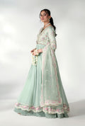 AJR Couture | Luxe Pret 25 | Satin Serenity - by Libasekhas UK - Registered Vendor of : AJR Couture - 100% Original Designer Dress