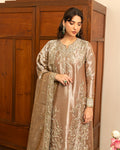 Mushq | Sunehri Lama Silk | Uswah - by Libasekhas UK - Registered Vendor of : Mushq - 100% Original Designer Dress