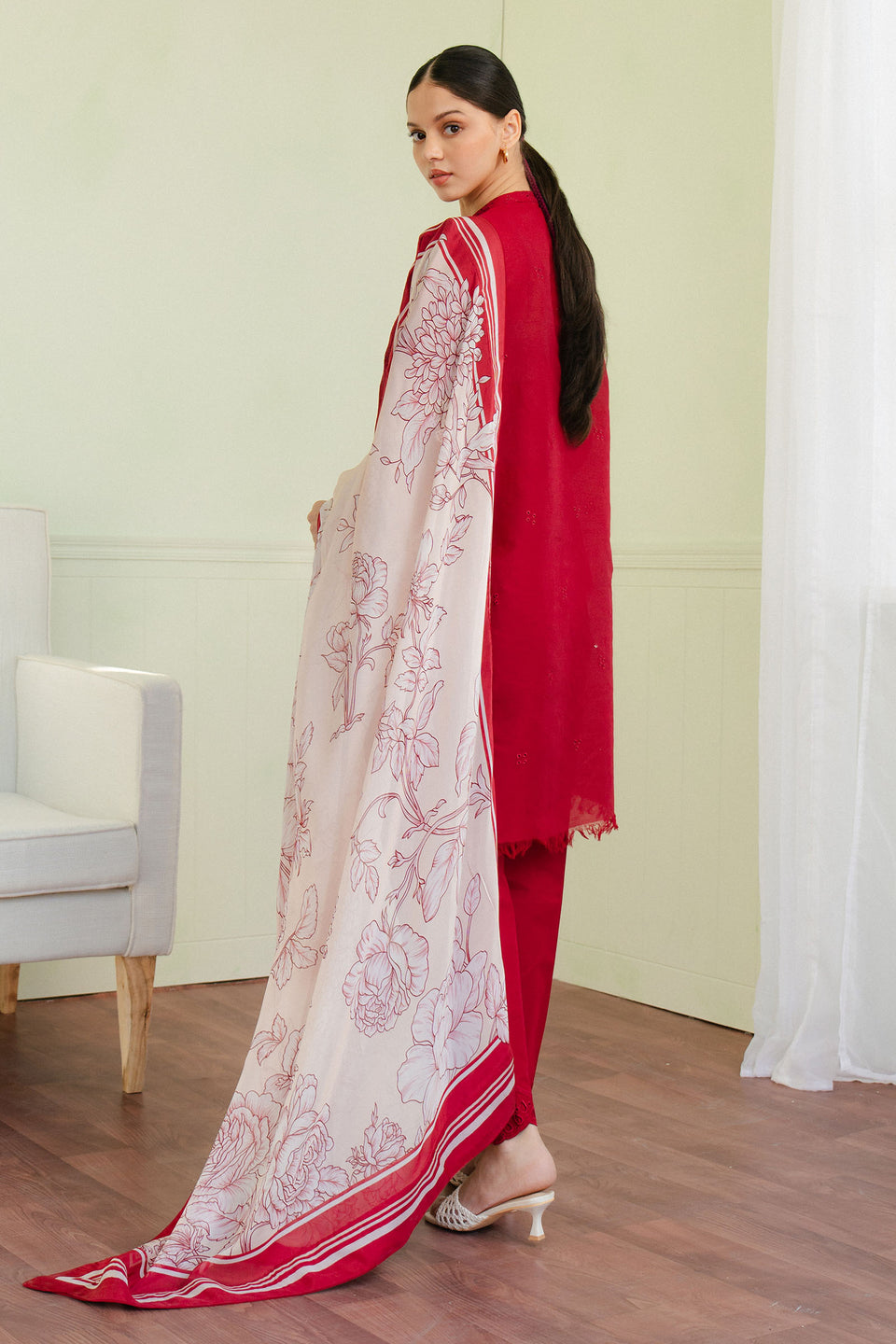 Zara Shahjahan | Coco Lawn 25 | VALI-6A - by - Libasekhas UK - Registered Vendor of : Zara Shahjahan - 100% Original Designer Dresss