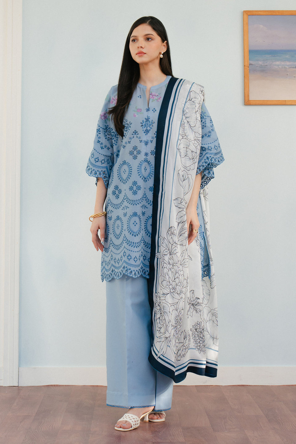 Zara Shahjahan | Coco Lawn 25 | VALI-6B - by - Libasekhas UK - Registered Vendor of : Zara Shahjahan - 100% Original Designer Dresss