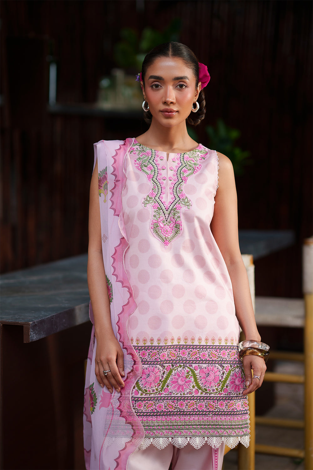 Saira Rizwan | Laanem SS 26 | AZURA-B-SRL26-05 - by Libasekhas UK - Registered Vendor of : Saira Rizwan - 100% Original Designer Dress