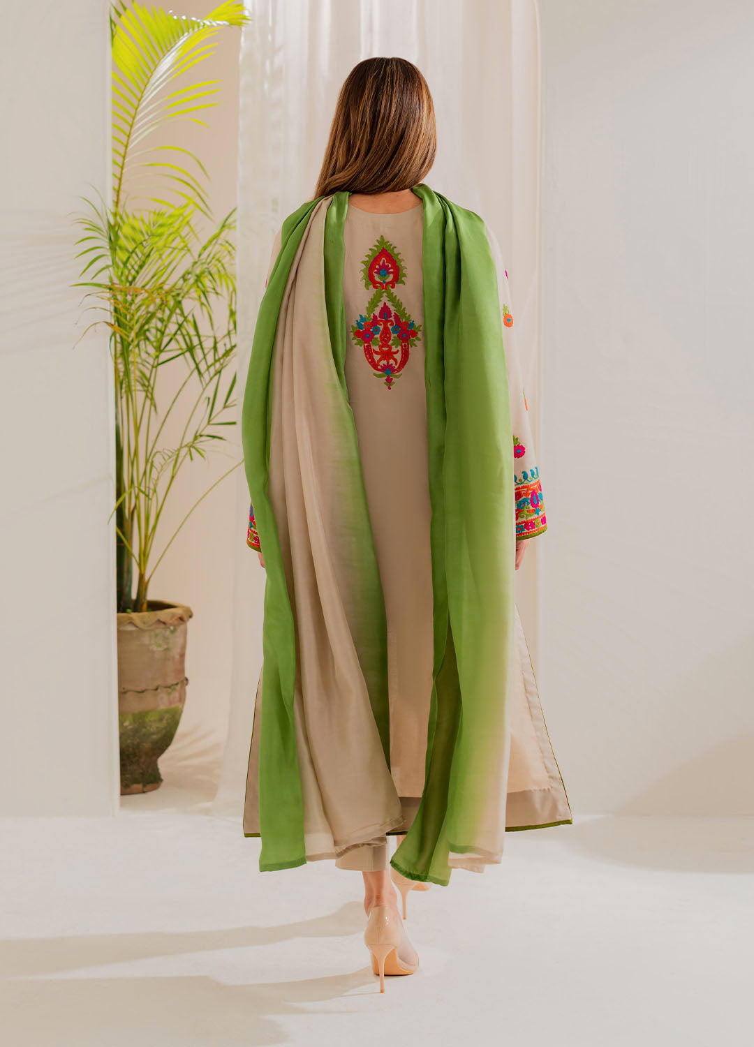 Vintage | Celine Luxe | Nisha - by Libasekhas UK - Registered Vendor of : Vintage - 100% Original Designer Dress