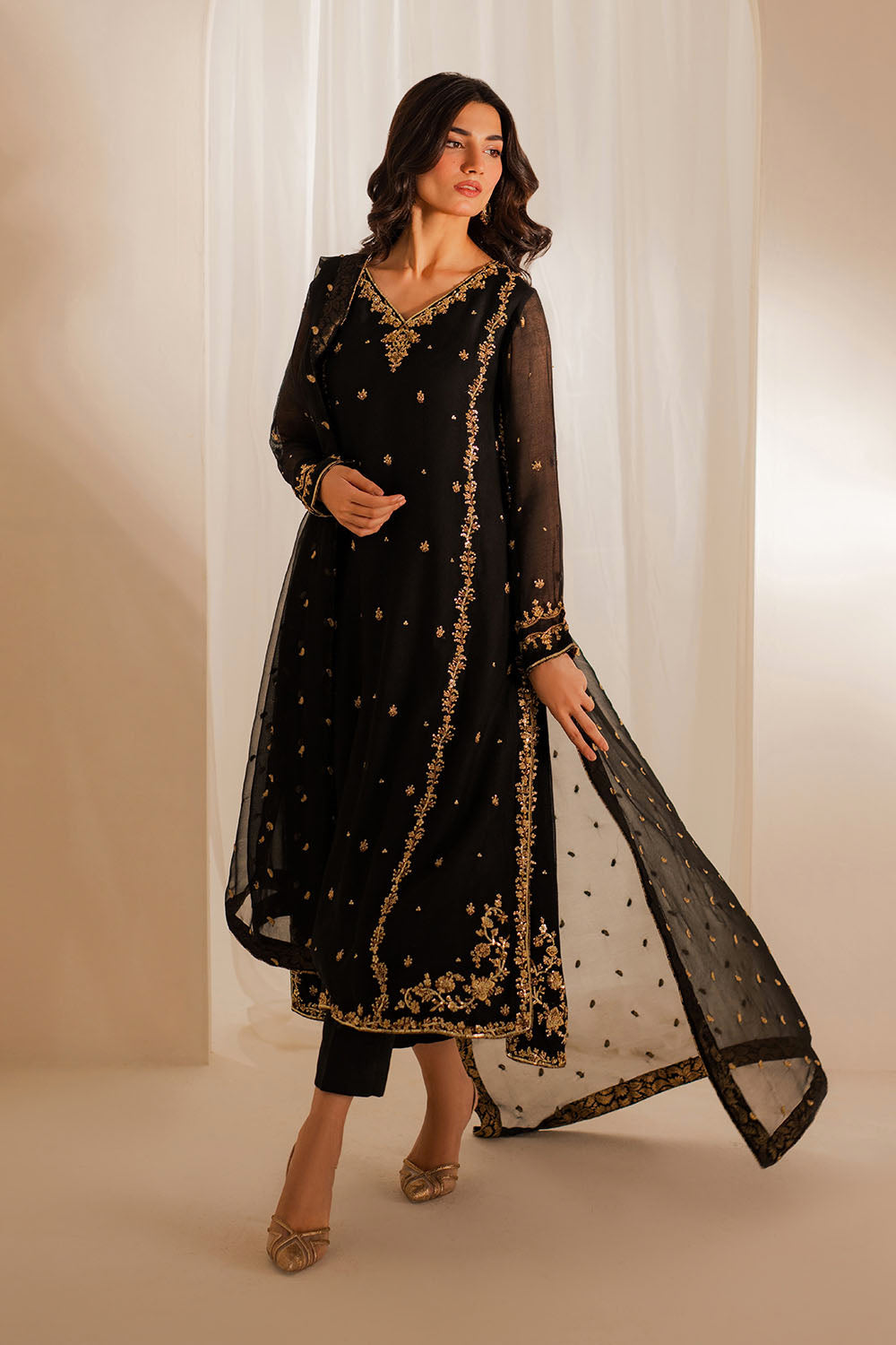 Vintage | Celine Luxe | Kaia - by Libasekhas UK - Registered Vendor of : Vintage - 100% Original Designer Dress