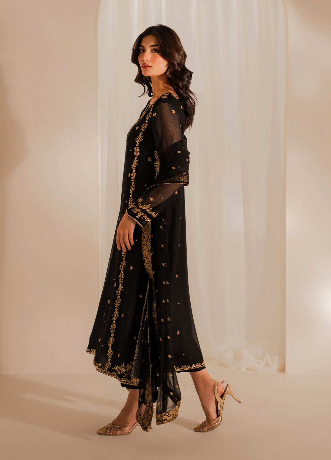 Vintage | Celine Luxe | Kaia - by Libasekhas UK - Registered Vendor of : Vintage - 100% Original Designer Dress