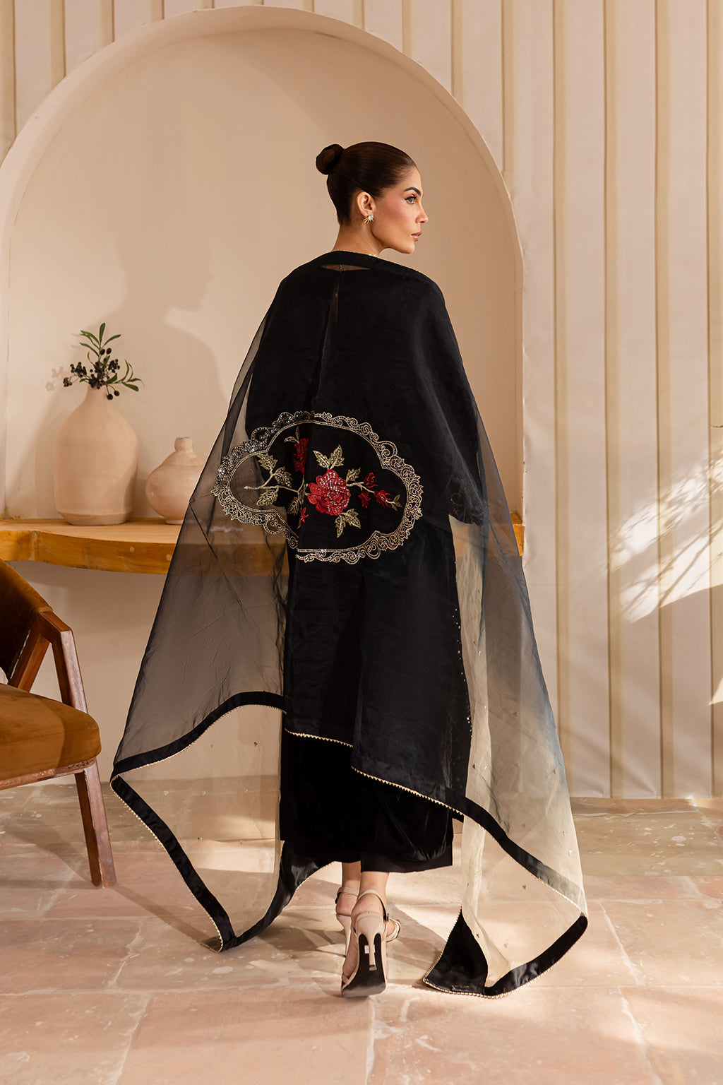 Vanya | Velvet Formals 24 |  KV-51 - by - Libasekhas UK - Registered Vendor of : Vanya - 100% Original Designer Dresss