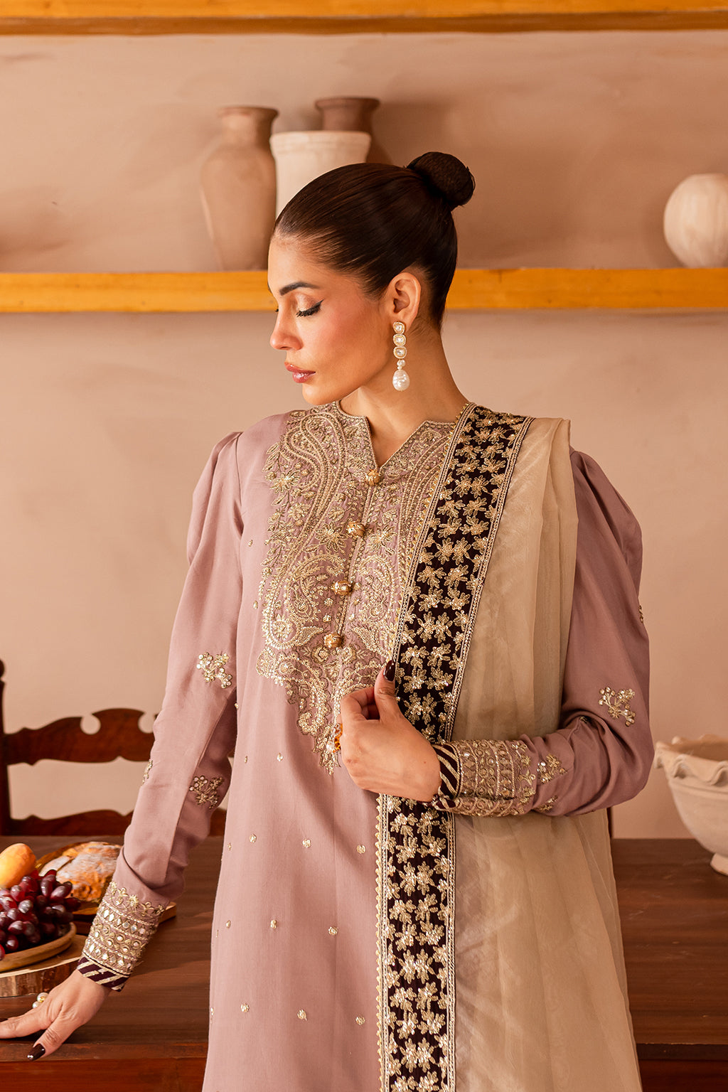 Vanya | Velvet Formals 24 |  KV-56 - by - Libasekhas UK - Registered Vendor of : Vanya - 100% Original Designer Dresss
