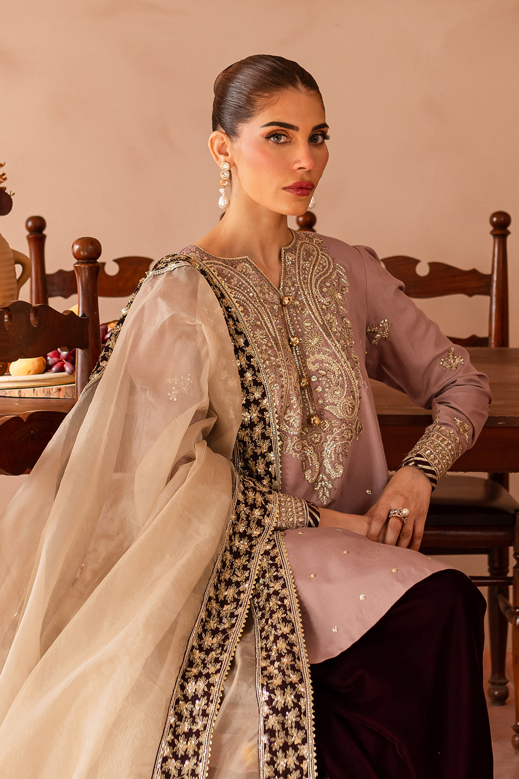 Vanya | Velvet Formals 24 |  KV-56 - by - Libasekhas UK - Registered Vendor of : Vanya - 100% Original Designer Dresss