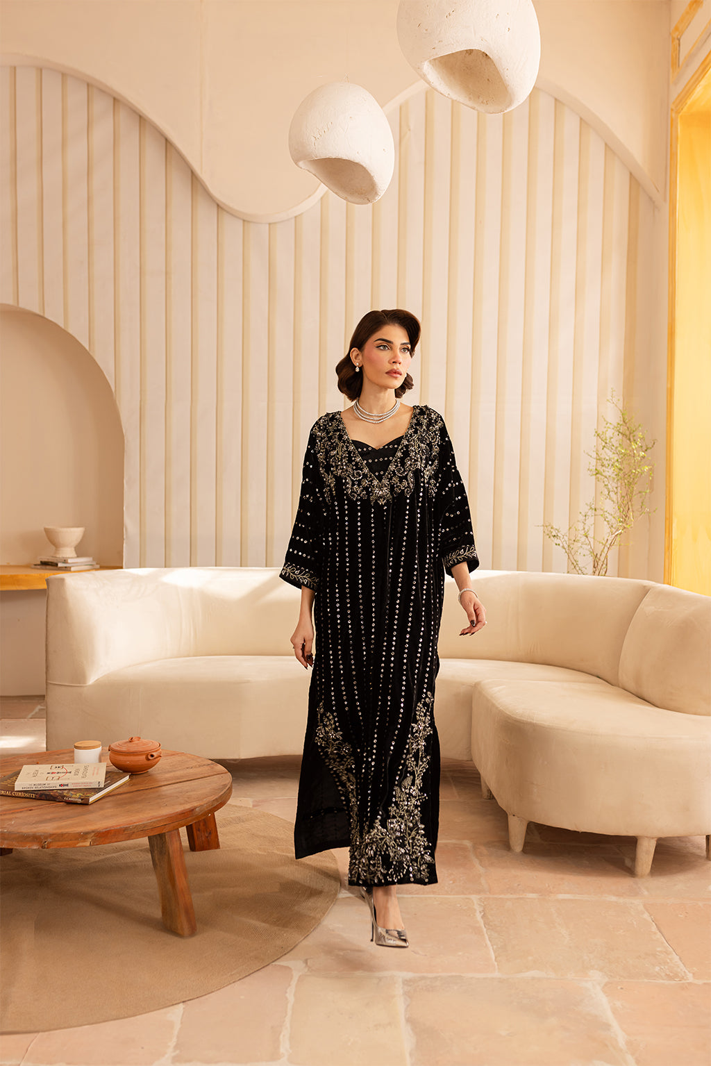 Vanya | Velvet Formals 24 |  KV-53 - by - Libasekhas UK - Registered Vendor of : Vanya - 100% Original Designer Dresss