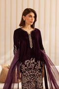 Vanya | Velvet Formals 24 |  KV-52 - by - Libasekhas UK - Registered Vendor of : Vanya - 100% Original Designer Dresss