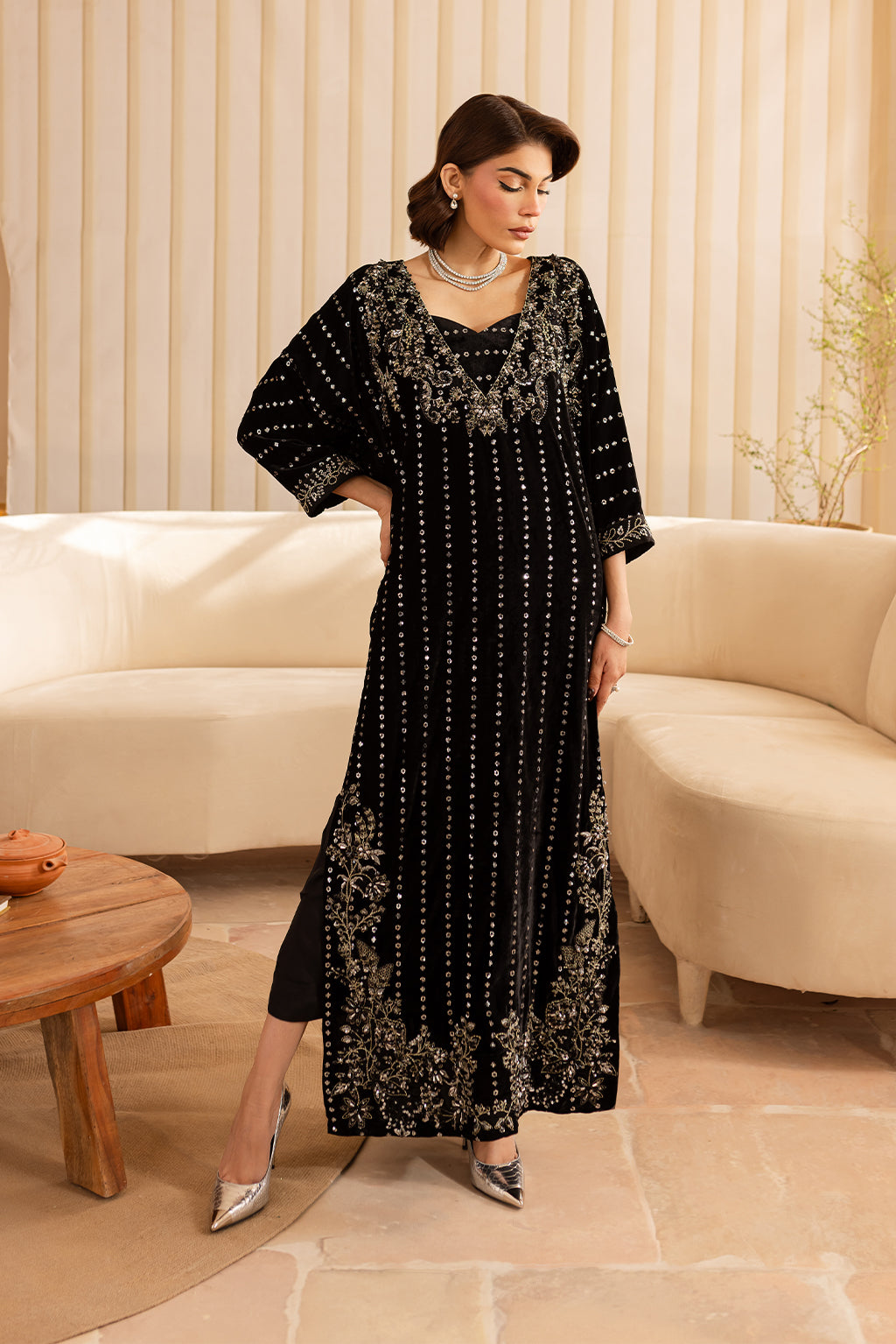 Vanya | Velvet Formals 24 |  KV-53 - by - Libasekhas UK - Registered Vendor of : Vanya - 100% Original Designer Dresss