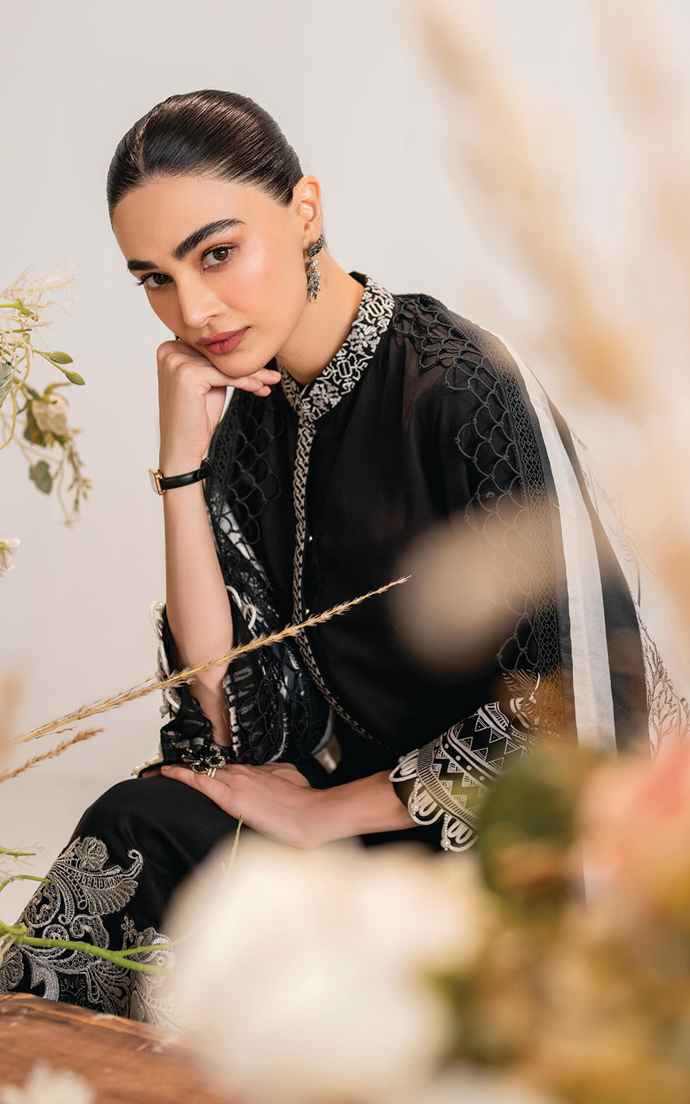 Asifa and Nabeel | Winter Meraki 24 | Velour-MW-05 - by - Libasekhas UK - Registered Vendor of : Asifa and Nabeel - 100% Original Designer Dresss