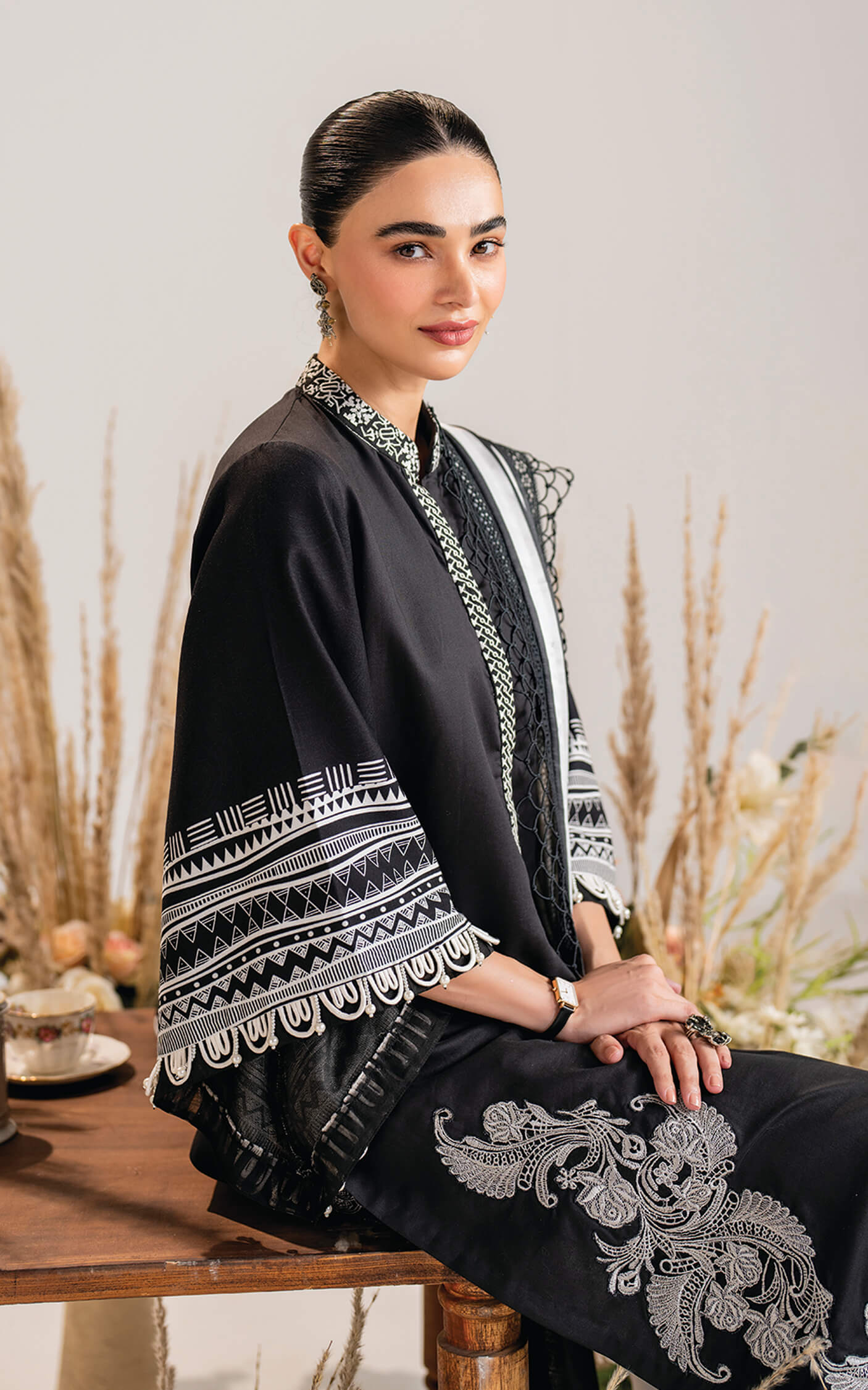 Asifa and Nabeel | Winter Meraki 24 | Velour-MW-05 - by - Libasekhas UK - Registered Vendor of : Asifa and Nabeel - 100% Original Designer Dresss