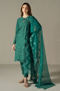 Cross Stitch | Chikankari Lawn 25 | VERDENT FLORA - by - Libasekhas UK - Registered Vendor of : Cross Stitch - 100% Original Designer Dresss