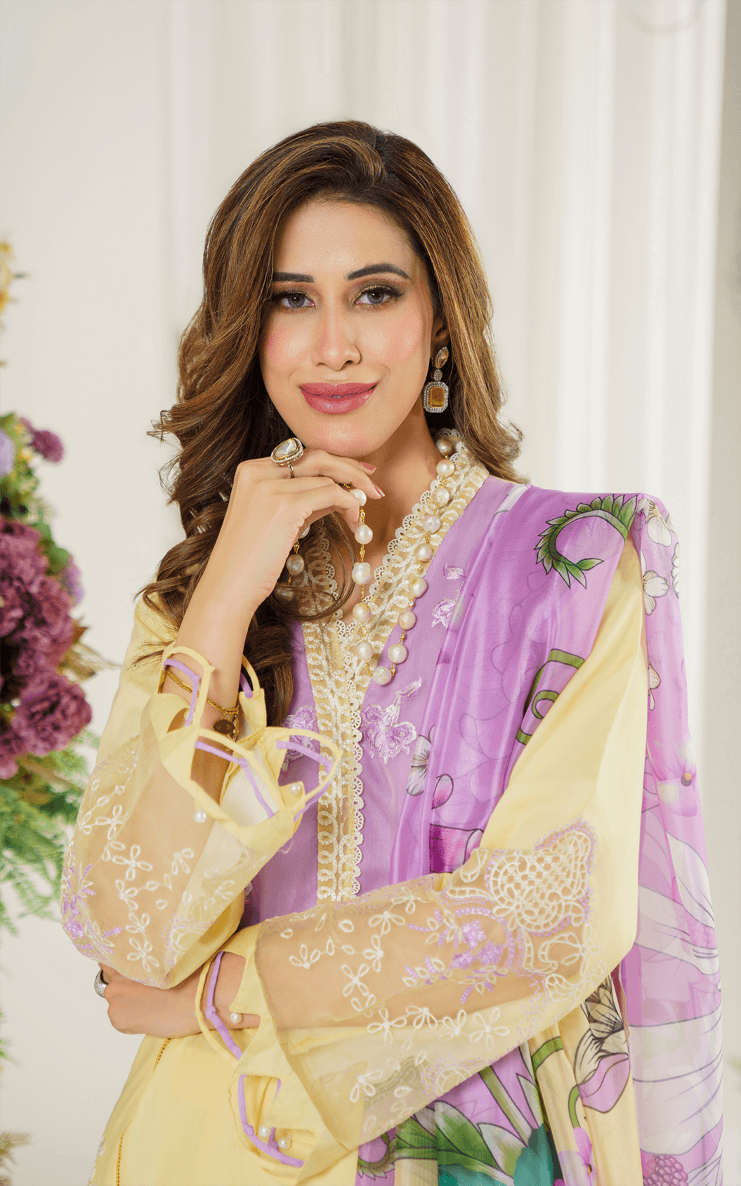 Asifa and Nabeel | Pretty in Pink Limited Edition | Versaila (PP-10) - by - Libasekhas UK - Registered Vendor of : Asifa and Nabeel - 100% Original Designer Dresss