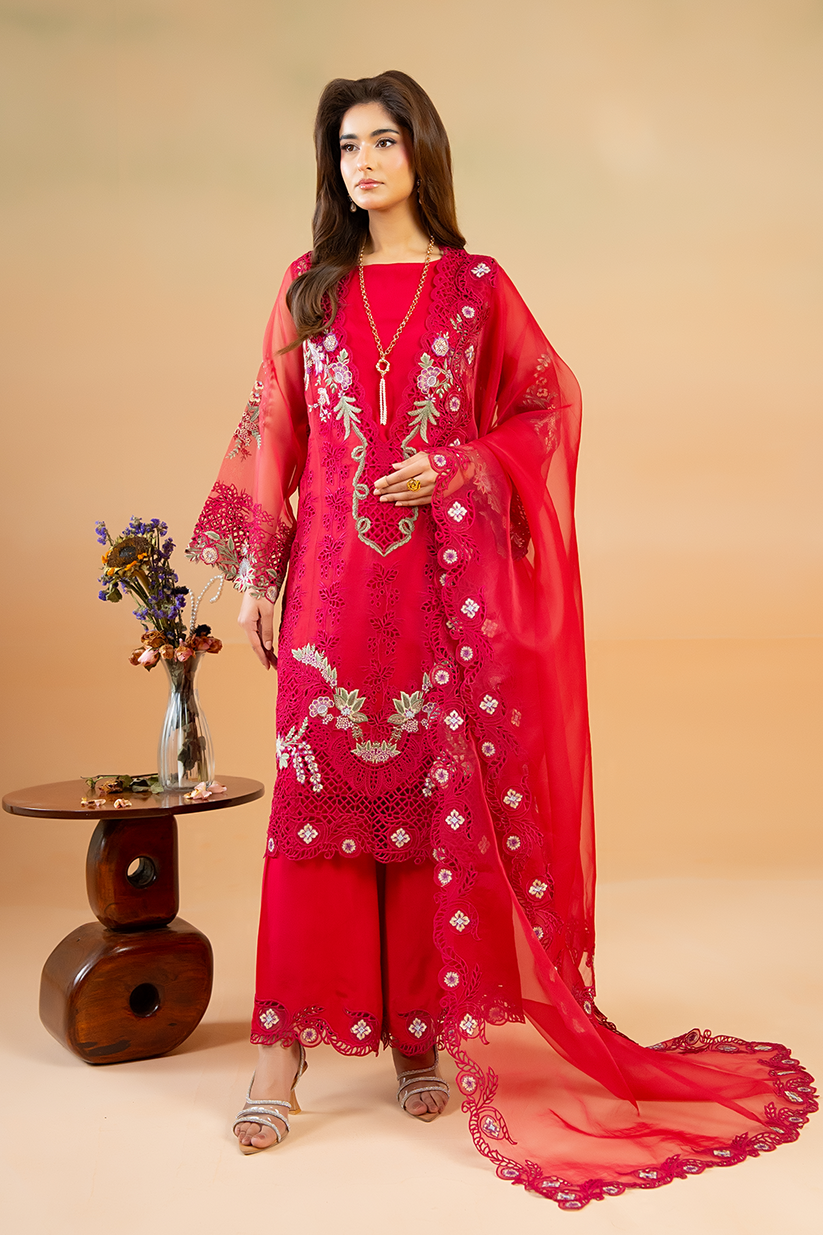 Saad Shaikh | Cutwork 26 | Victoria - by Libasekhas UK - Registered Vendor of : Saad Shaikh - 100% Original Designer Dress