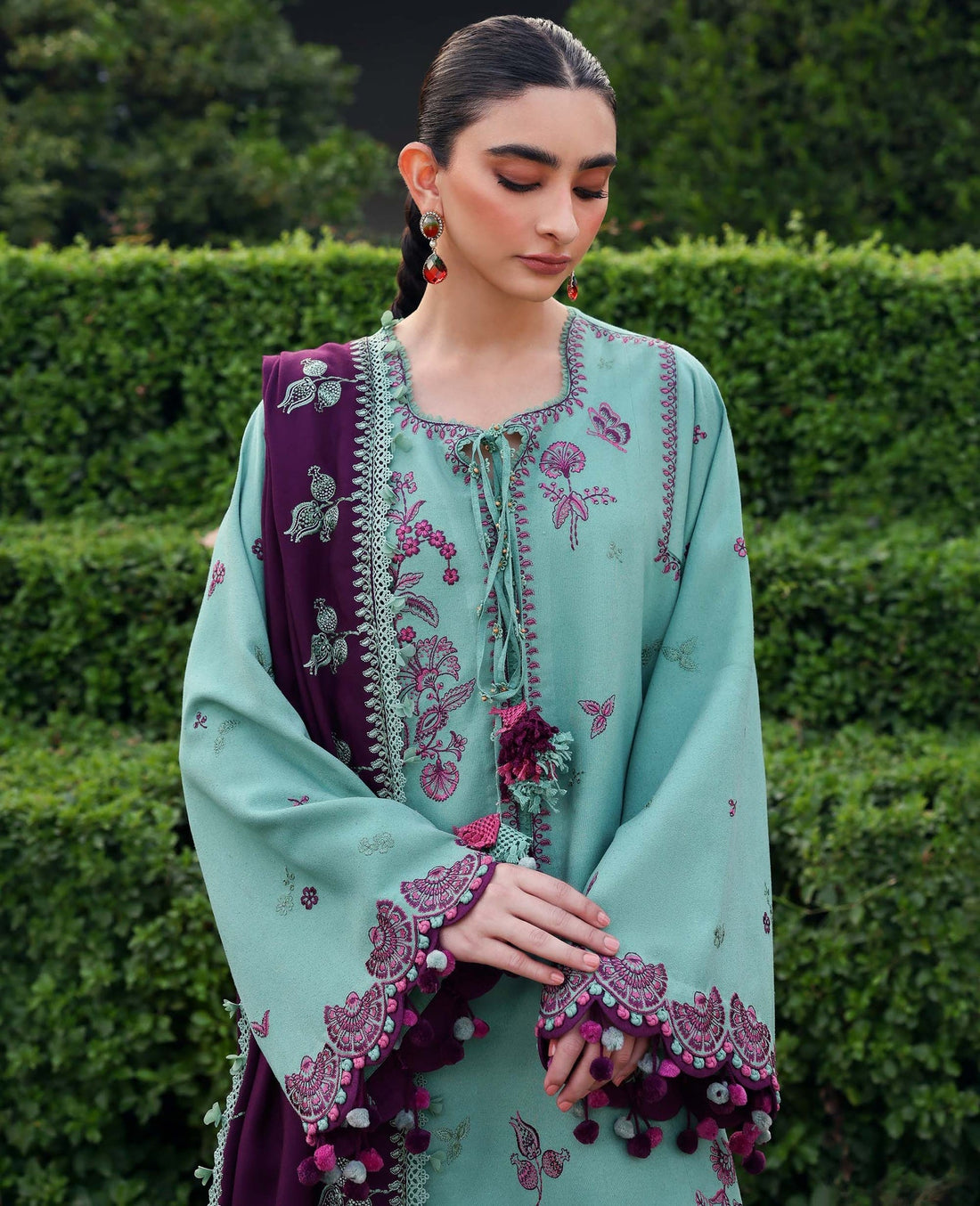 Republic Womenswear | Amaris Luxury Shawl 25 | Virella - by Libasekhas UK - Registered Vendor of : Republic Womenswear - 100% Original Designer Dress