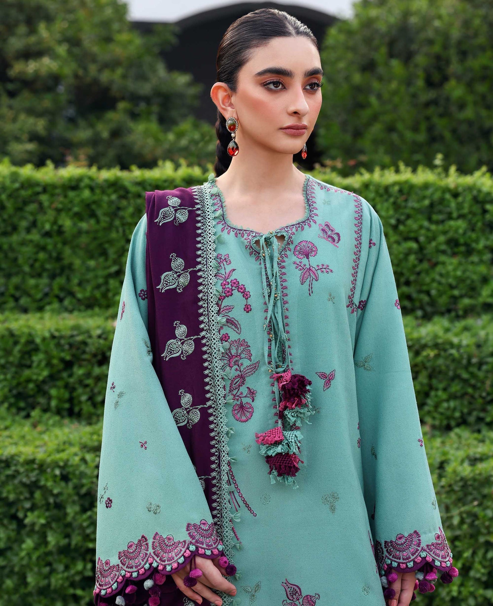Republic Womenswear | Amaris Luxury Shawl 25 | Virella - by Libasekhas UK - Registered Vendor of : Republic Womenswear - 100% Original Designer Dress