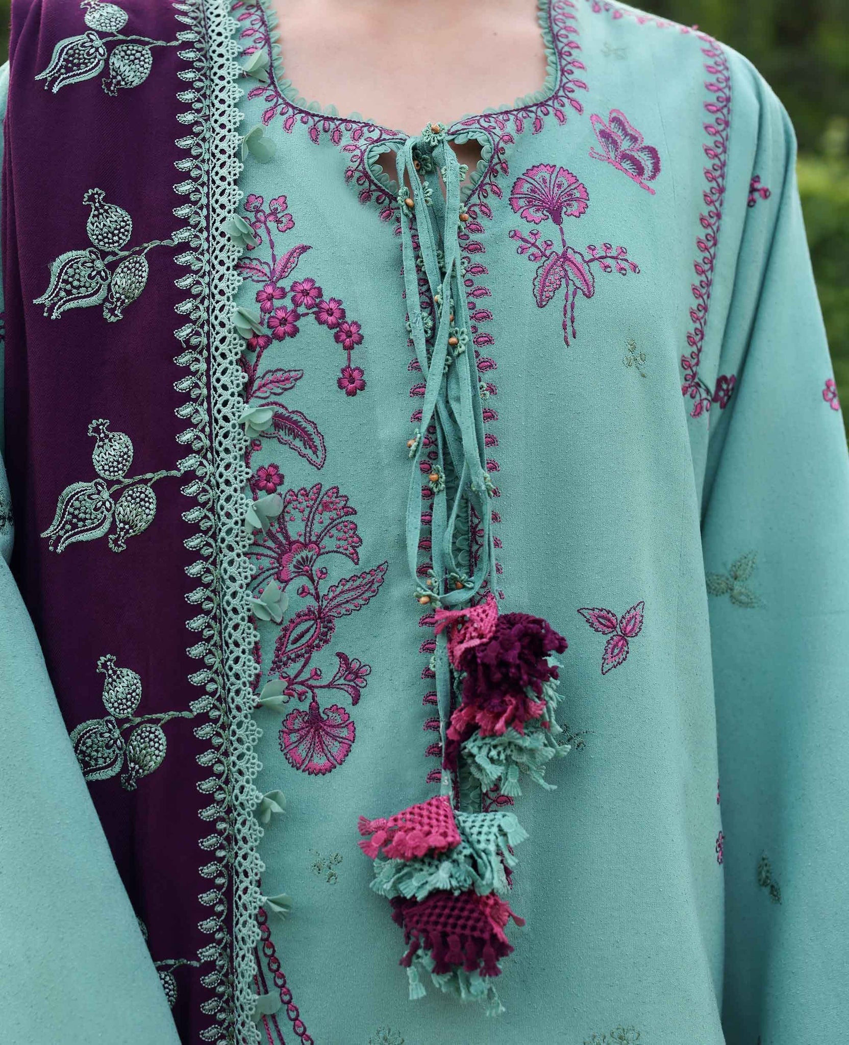 Republic Womenswear | Amaris Luxury Shawl 25 | Virella - by Libasekhas UK - Registered Vendor of : Republic Womenswear - 100% Original Designer Dress
