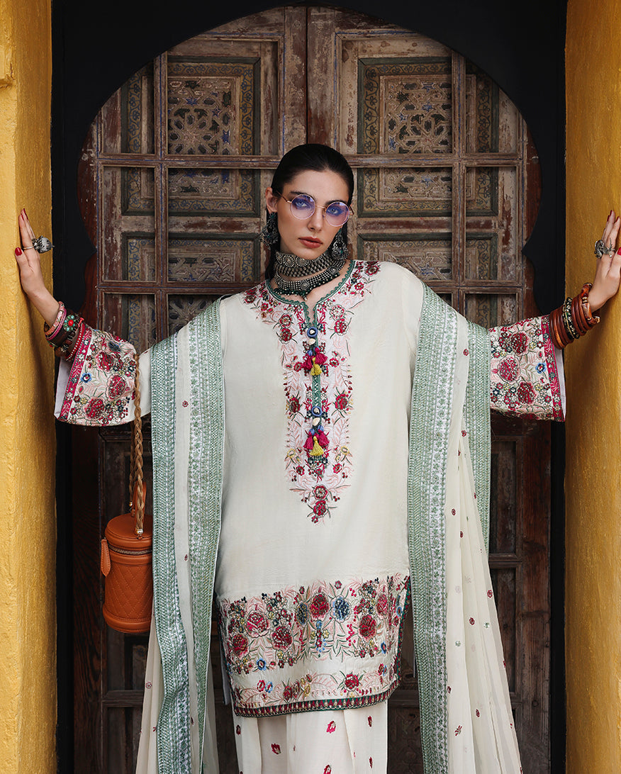 Mushq | Nuvera Rawsilk | Vivienne Rose - by Libasekhas UK - Registered Vendor of : Mushq - 100% Original Designer Dress