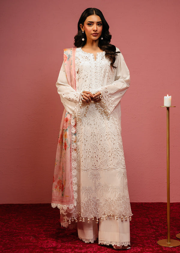 Al Karam | Schiffli Capsule | RTS | SHIRT, TROUSER & DUPATTA 8 - by Libasekhas UK - Registered Vendor of : Al Karam - 100% Original Designer Dress