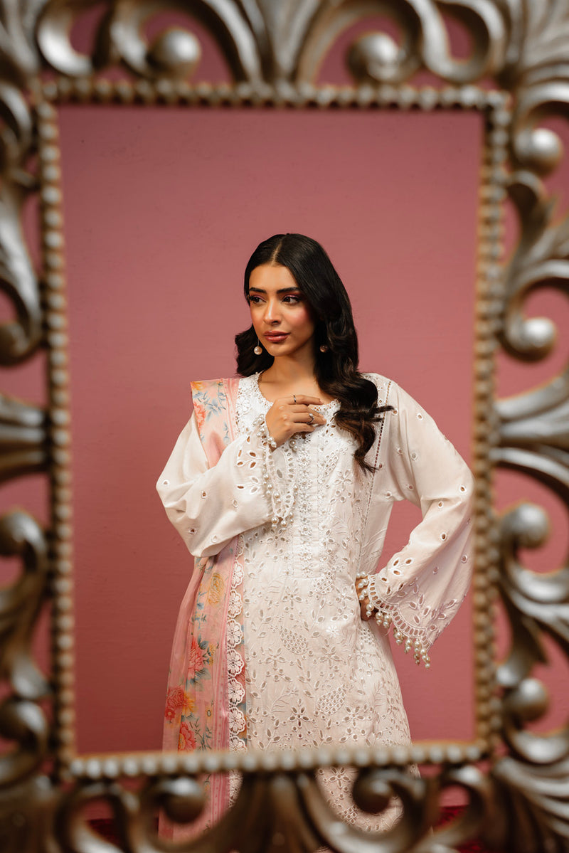 Al Karam | Schiffli Capsule | RTS | SHIRT, TROUSER & DUPATTA 8 - by Libasekhas UK - Registered Vendor of : Al Karam - 100% Original Designer Dress