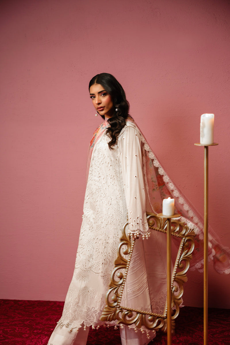 Al Karam | Schiffli Capsule | RTS | SHIRT, TROUSER & DUPATTA 8 - by Libasekhas UK - Registered Vendor of : Al Karam - 100% Original Designer Dress