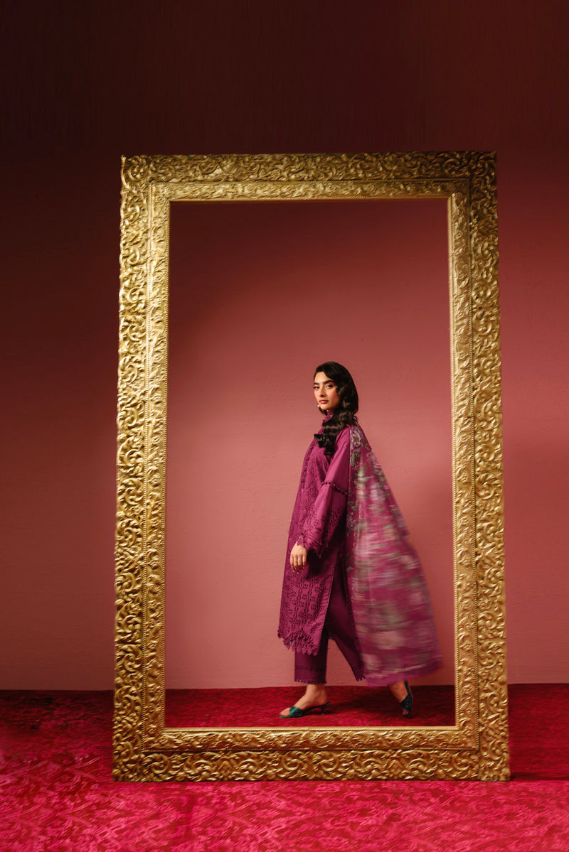 Al Karam | Schiffli Capsule | RTS | SHIRT, TROUSER & DUPATTA 1 - by Libasekhas UK - Registered Vendor of : Al Karam - 100% Original Designer Dress
