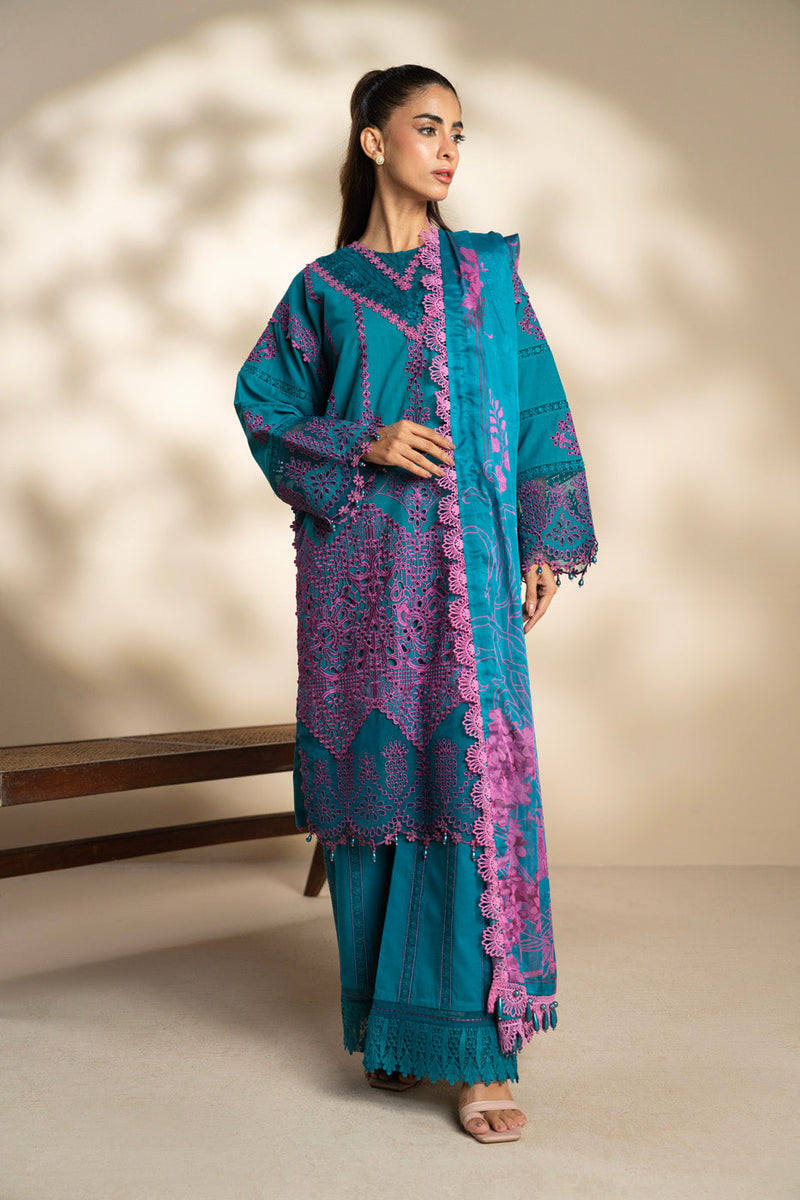 Al Karam | Schiffli Capsule | RTS | SHIRT, TROUSER & DUPATTA 5 - by Libasekhas UK - Registered Vendor of : Al Karam - 100% Original Designer Dress