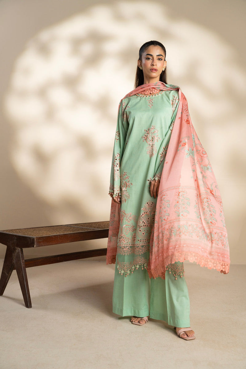 Al Karam | Schiffli Capsule | RTS | SHIRT, TROUSER & DUPATTA 7 - by Libasekhas UK - Registered Vendor of : Al Karam - 100% Original Designer Dress