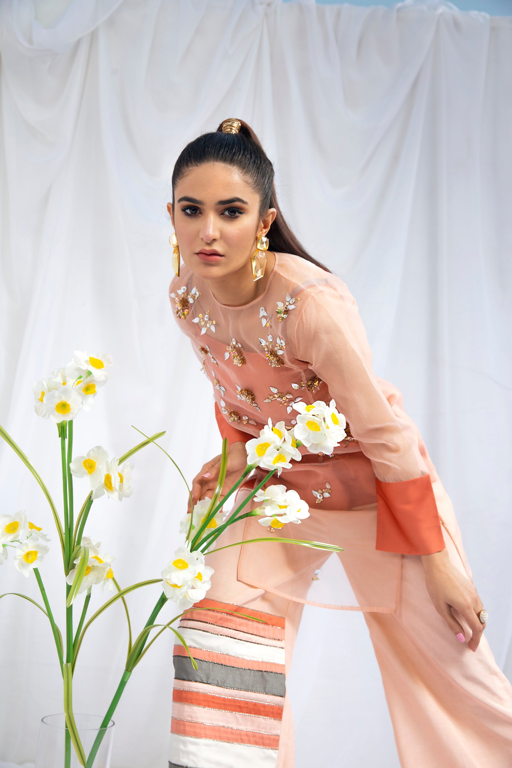 Hana | Viridity Ready to Wear | Tiffany-VRT-005 - by - Libasekhas UK - Registered Vendor of : Hana - 100% Original Designer Dresss