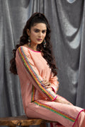 Hana | Viridity Ready to Wear | SALMON-VRT-001 - by - Libasekhas UK - Registered Vendor of : Hana - 100% Original Designer Dresss
