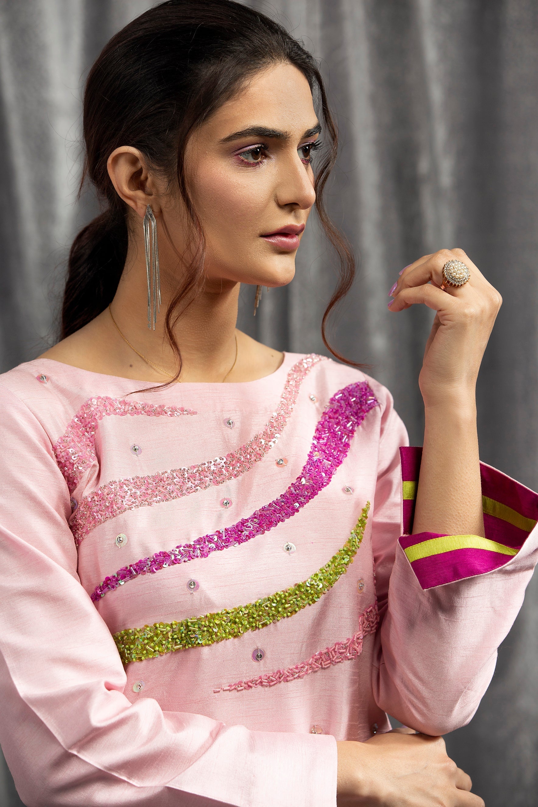 Hana | Viridity Ready to Wear | Curvy Candy-VRT-007 - by - Libasekhas UK - Registered Vendor of : Hana - 100% Original Designer Dresss