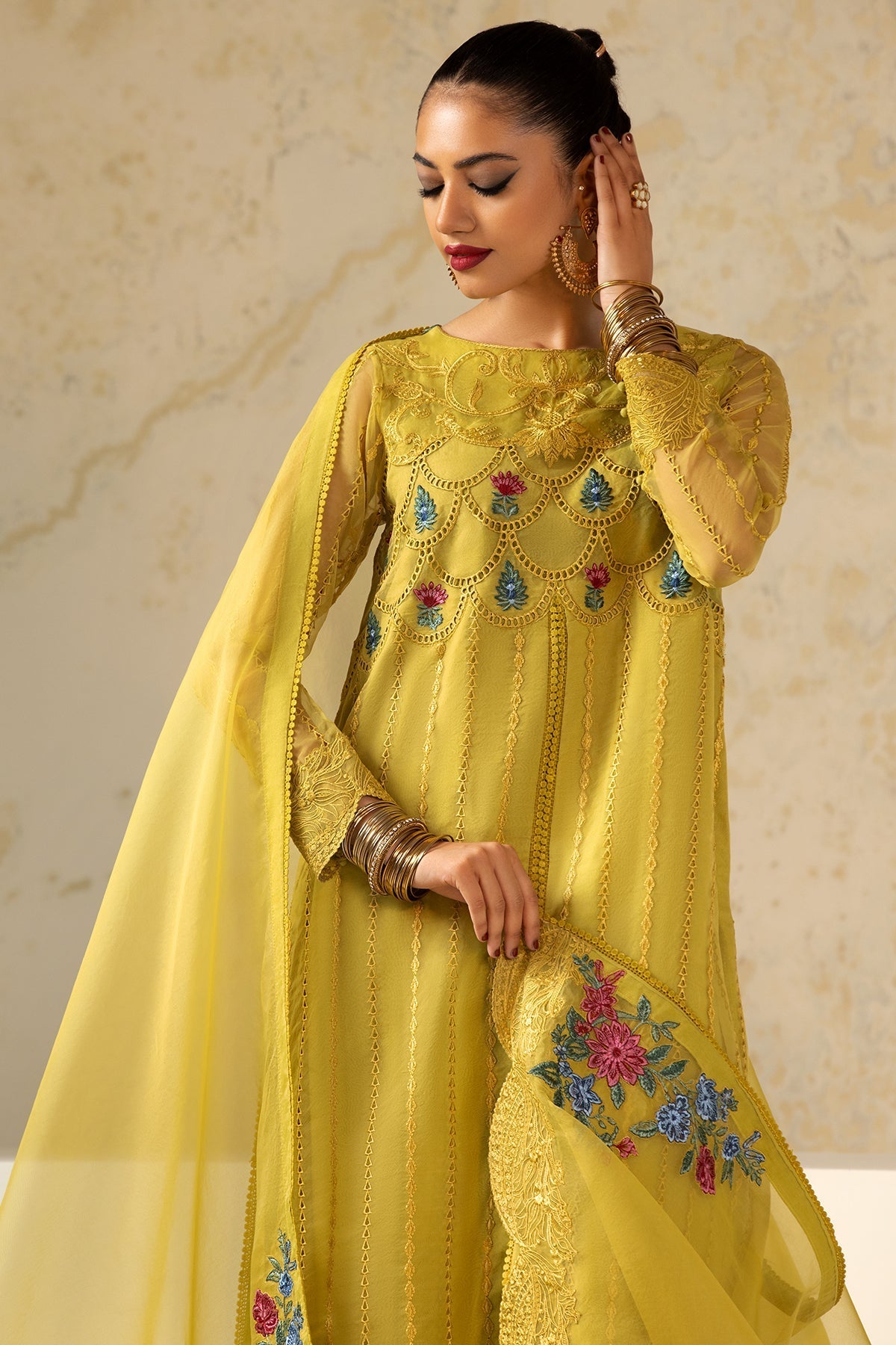 Charizma | Festive Pret | CMA-4-33 - by - Libasekhas UK - Registered Vendor of : Charizma - 100% Original Designer Dresss